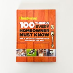 💯 Things Every Homeowner Must Know Hardcover Book